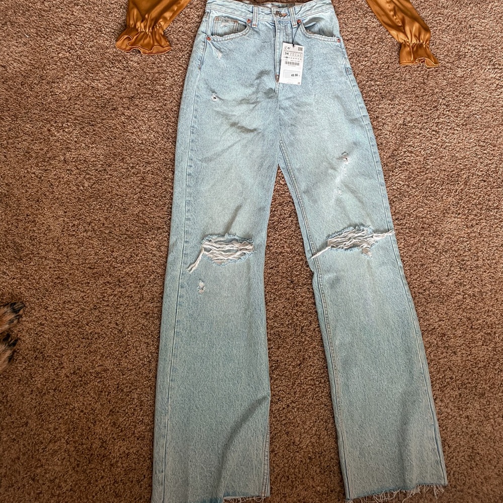 Zara straight legs